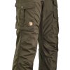 Odolné trekové nohavice optimalizovaného strihu Fjällräven Barents Pro G-1000®, olivové 81761_633_633 a