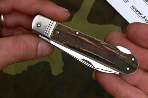 Poľovnícky zatvárací nôž s poistkou MIKOV 6KP