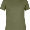 Pánske outdoorové tričko FJÄLLRÄVEN Övik Pocket T-Shirt