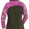 Dámska flísová bunda na zips Pinewood Fleecejacke Oviken, ružová