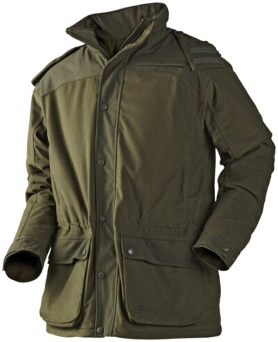 Pánska zimná bunda so zipsom a cvokmi Seeland Polar Jacket Pine Green, 10020872804