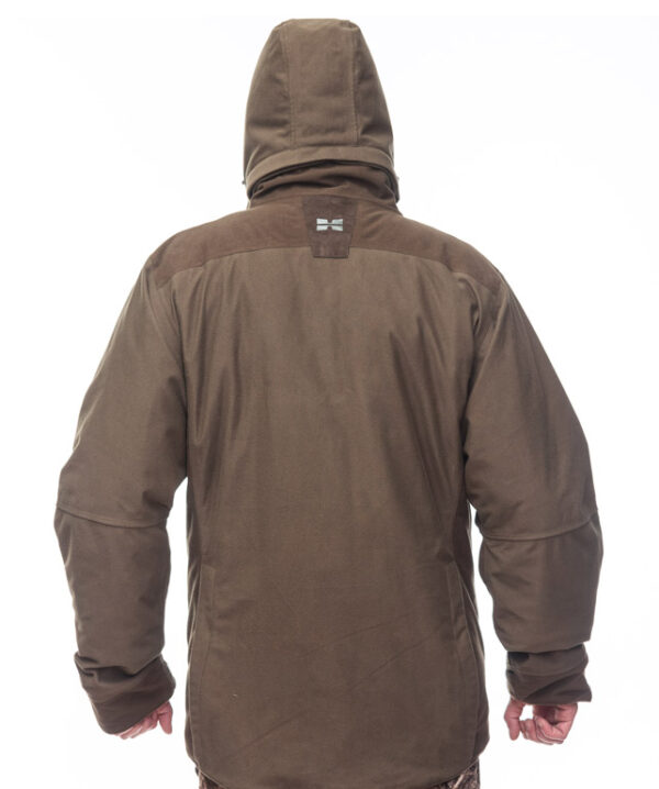 Pánska zimná maskovacia bunda na lov HILLMAN Bolt Coat 3DX Kamufláž 104003