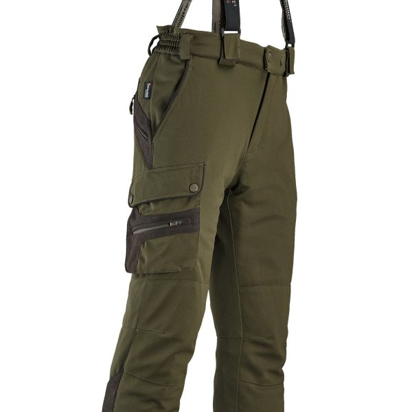 Pánske zimné nohavice na traky s membránou DEERHUNTER Muflon 1