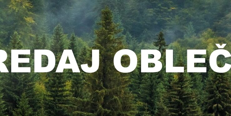 Výpredaj oblečenia banner