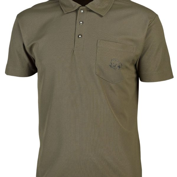 Pánske funkčné polo-tričko TOM COLLINS olivové