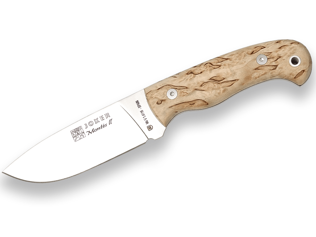 Lovecký nôž s koženým púzdrom JOKER KNIFE MONTES II BLADE 11cm. CL58 2