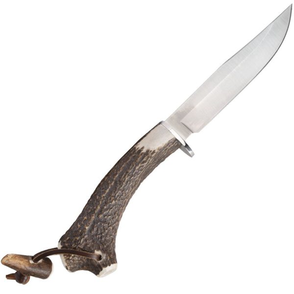 Lovecký nôž s parohovou rúčkou MUELA Gred 12S s púzdrom