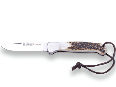Vreckový nôž z parohu JOKER CANGURO STAG HORN S.S BOLSTER NC129