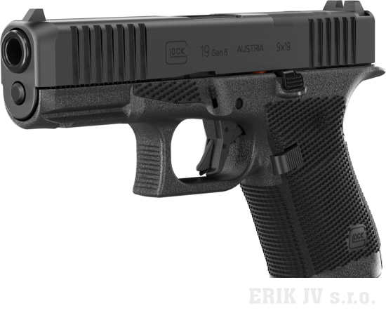 Kompaktná samonabíjacia pištoľ GLOCK G19 Gen6. 9x19