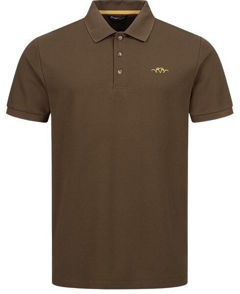 Hnedé poľovnícke polotričko BLASER Polo Shirt 25